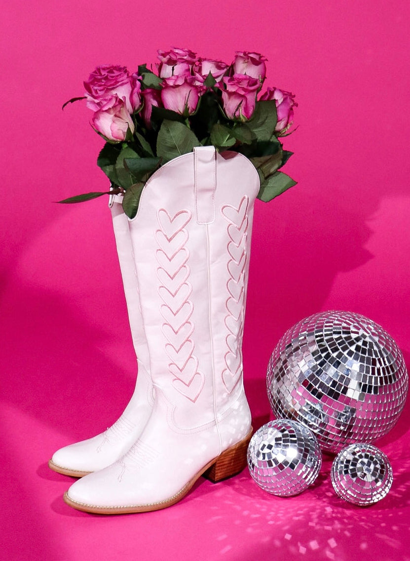 Adore heart boots