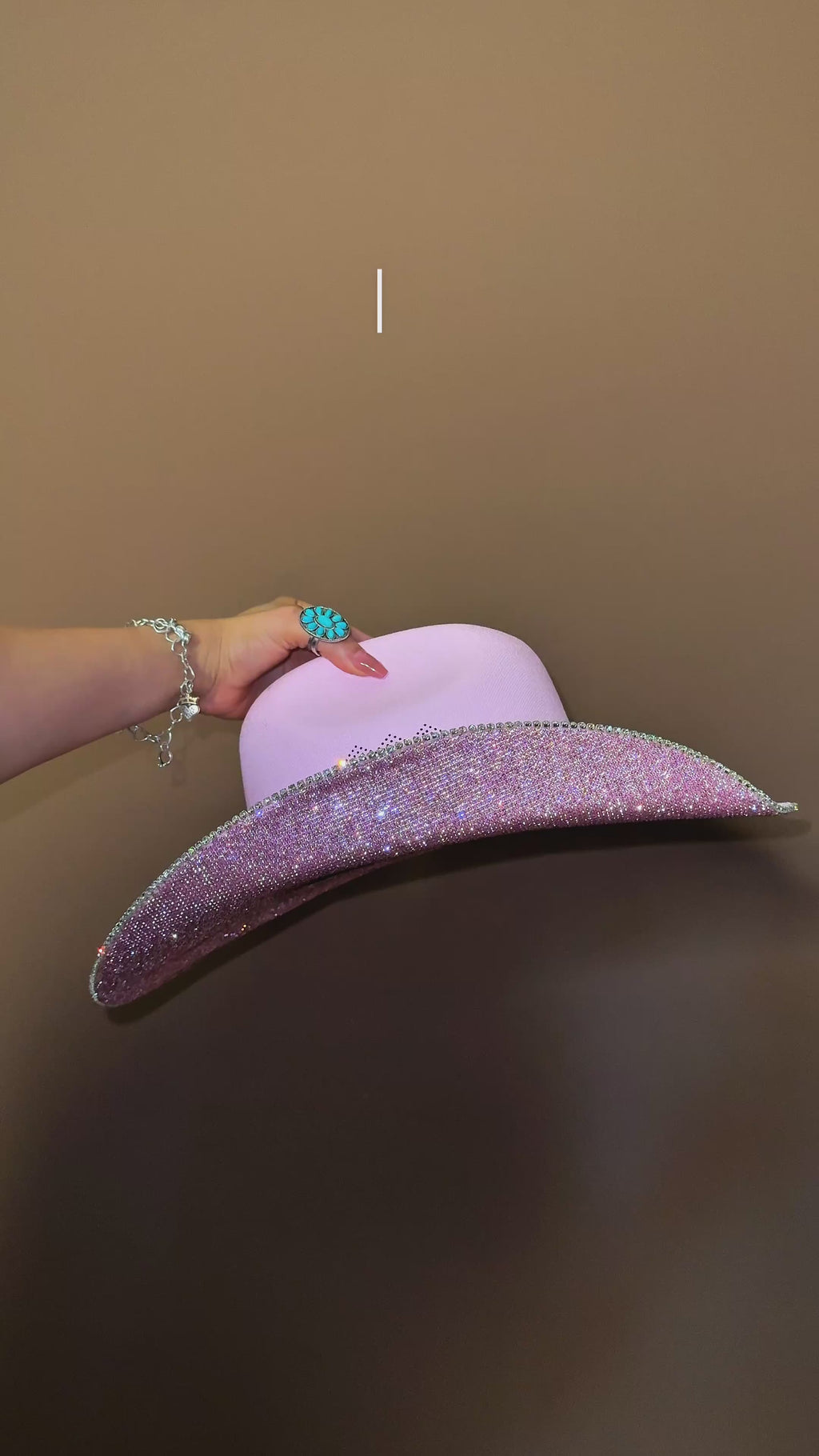 Texas Barbie rhinestone hat
